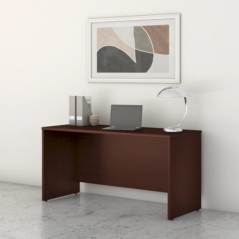 60W x 24D Credenza Desk with Cable Management