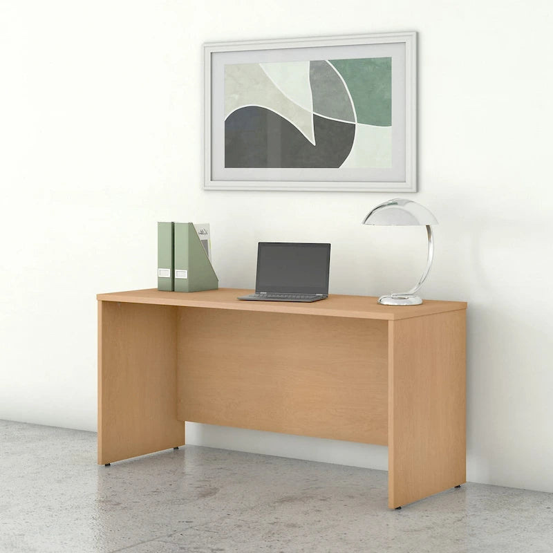 60W x 24D Credenza Desk with Cable Management