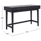 Mid-Century 3-Drawer Desk