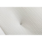 Beige Tufted Accent Chair with High-Density Foam Cushion for Living Room