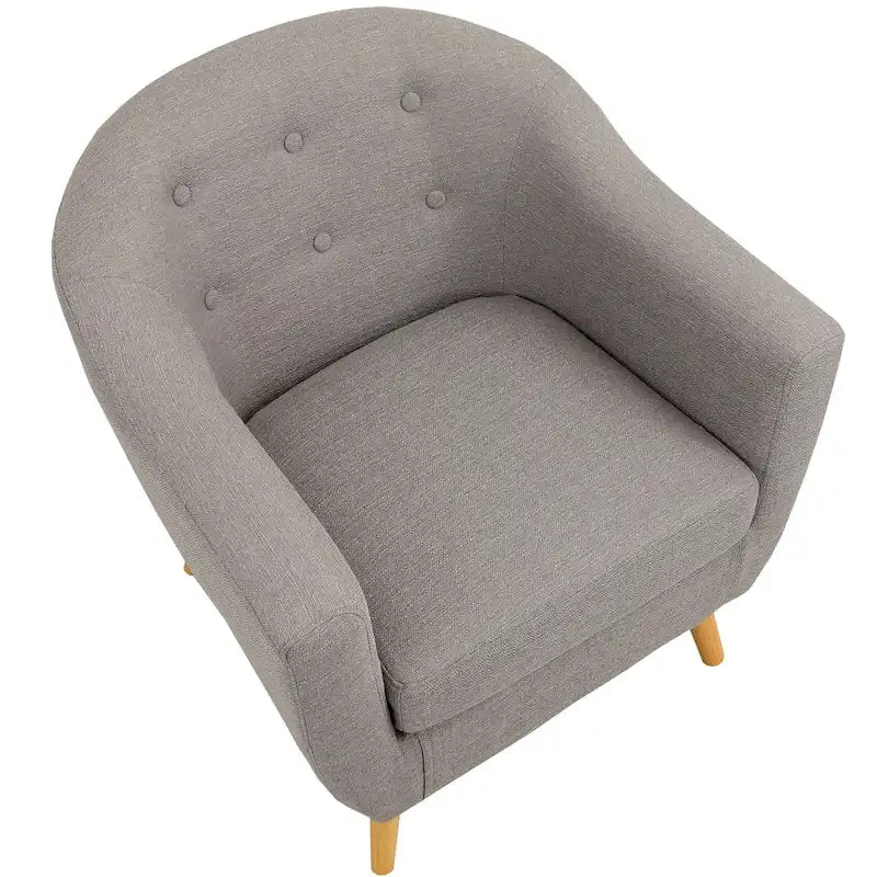 Lieksa Mid-Century Modern Accent Chair