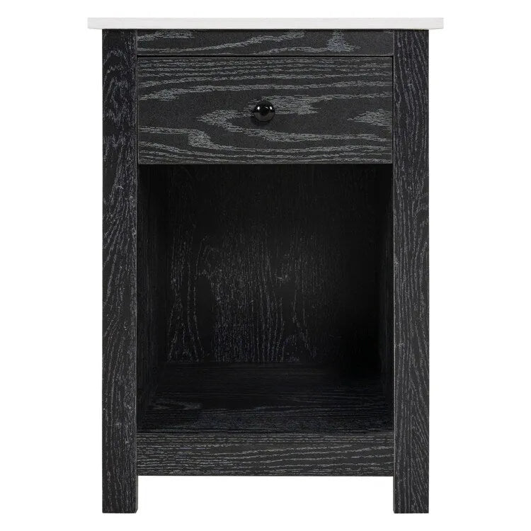 End Table with Drawer and Shelf 2 Tier Side Table Storage Cabinet Side Table with Drawer End Table with Storage