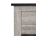 End Table with Drawer and Shelf 2 Tier Side Table Storage Cabinet Side Table with Drawer End Table with Storage