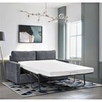 Corduroy 70-Inch Square Arms Sofa Bed