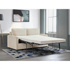 Corduroy 70-Inch Square Arms Sofa Bed