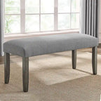6-Piece Marble Top Dining Set with Bench