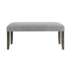 6-Piece Marble Top Dining Set with Bench