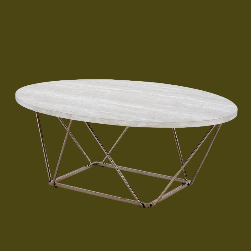 Steve Silver Ravine Marble Top Coffee Table