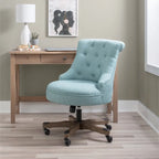 Bond Blue Speckled Upholstered Office Chair