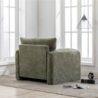 38.6" W Chenille Oversized Accent Chair for Living Room and Bedroom