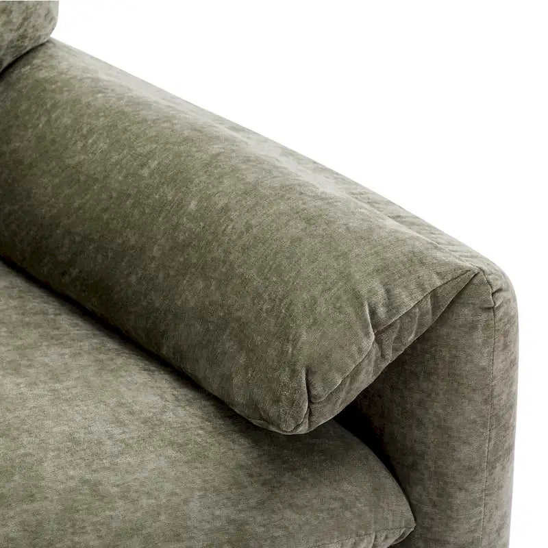 38.6" W Chenille Oversized Accent Chair for Living Room and Bedroom