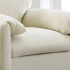 38.6" W Chenille Oversized Accent Chair for Living Room and Bedroom