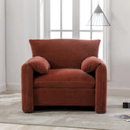 38.6" W Chenille Oversized Accent Chair for Living Room and Bedroom