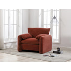 38.6" W Chenille Oversized Accent Chair for Living Room and Bedroom