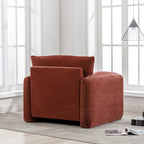 38.6" W Chenille Oversized Accent Chair for Living Room and Bedroom