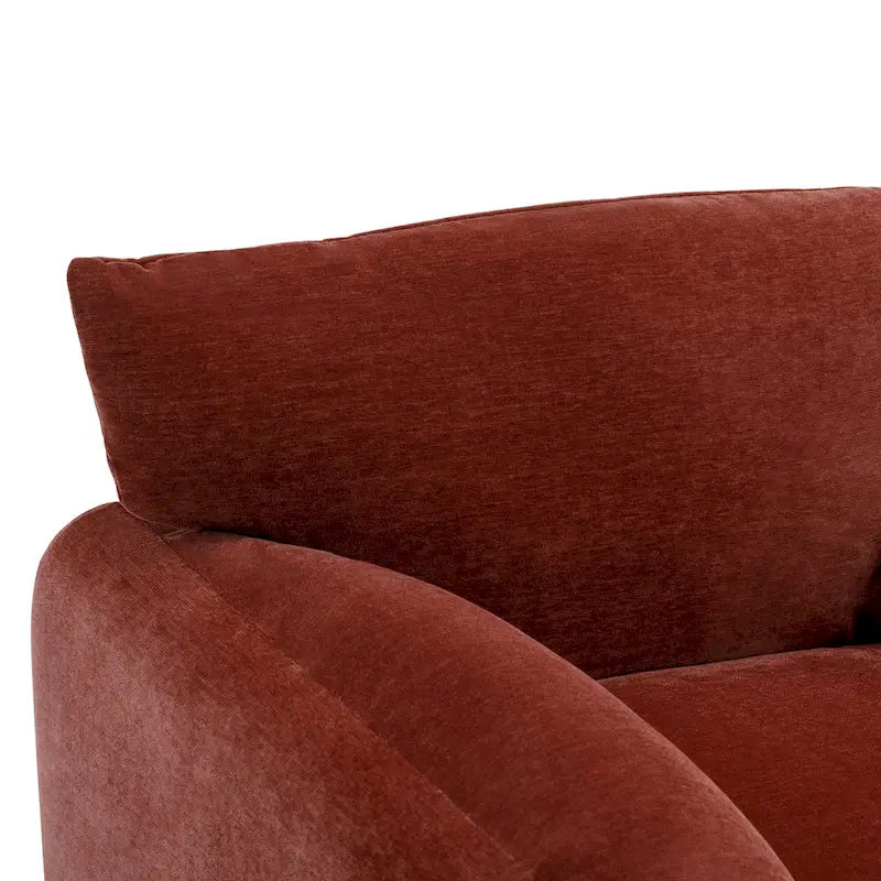 38.6" W Chenille Oversized Accent Chair for Living Room and Bedroom