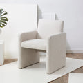 Linen Arm Chair - 26"W x 25"D x 33"H