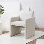 Linen Arm Chair - 26"W x 25"D x 33"H