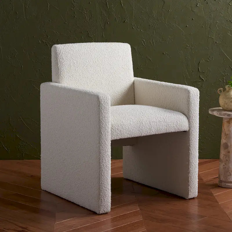 Linen Arm Chair - 26"W x 25"D x 33"H
