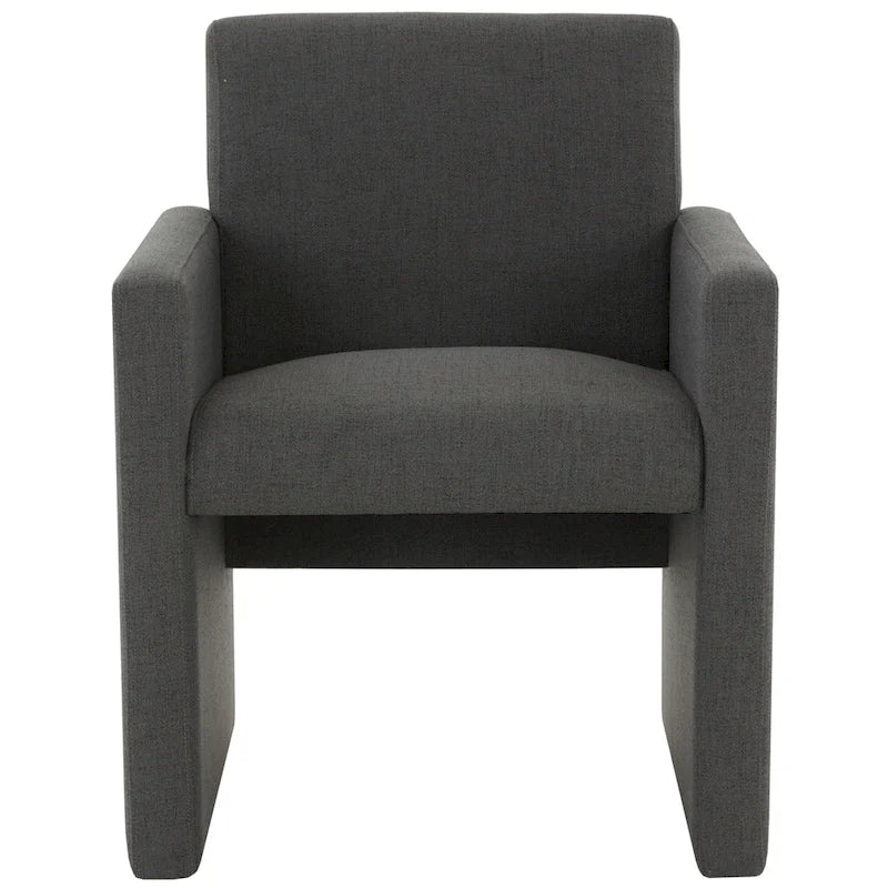 Linen Arm Chair - 26"W x 25"D x 33"H
