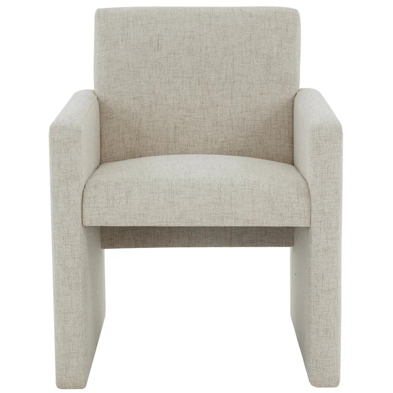 Linen Arm Chair - 26"W x 25"D x 33"H