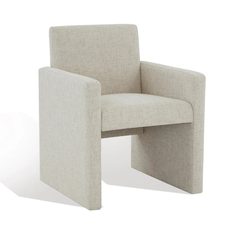 Linen Arm Chair - 26"W x 25"D x 33"H