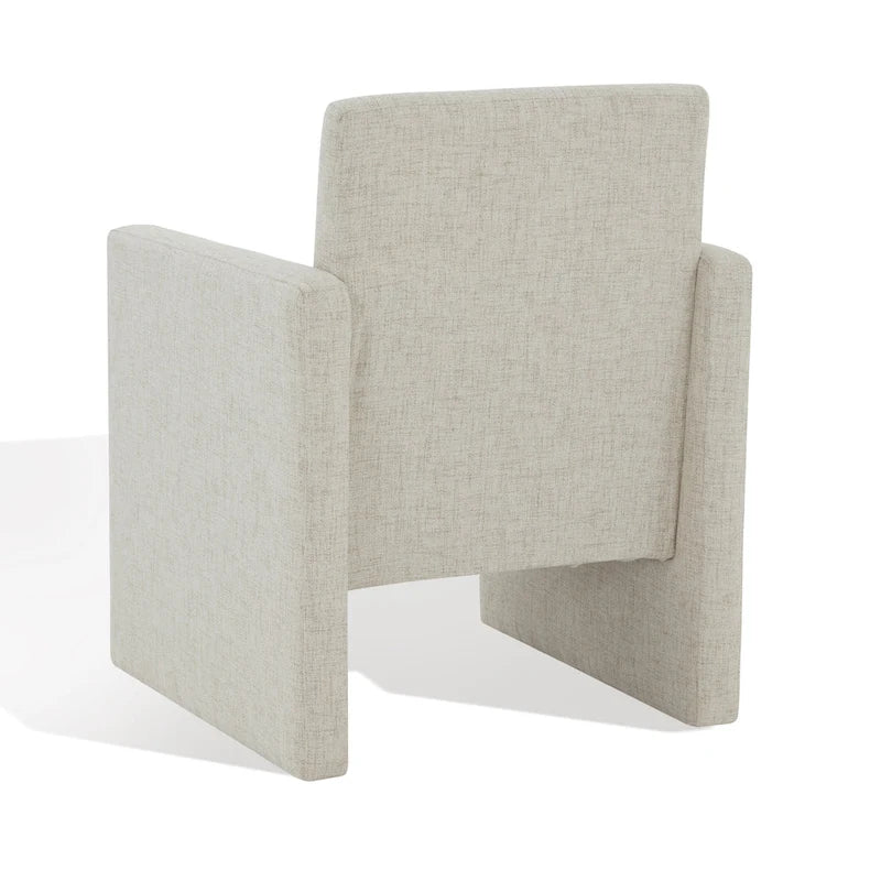 Linen Arm Chair - 26"W x 25"D x 33"H
