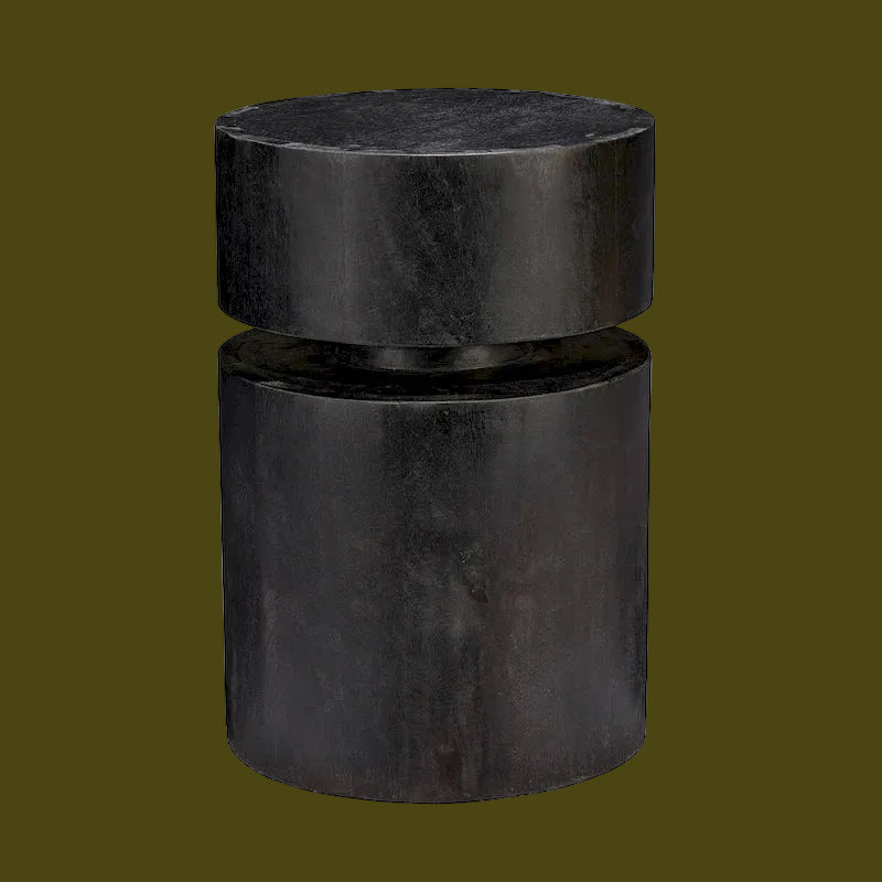 Jamie Young Dylan Wood Round Side Table
