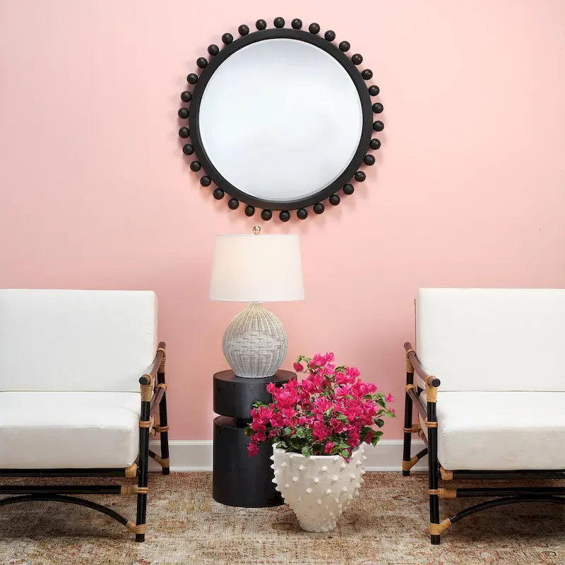 Dylan Wood Round Side Table