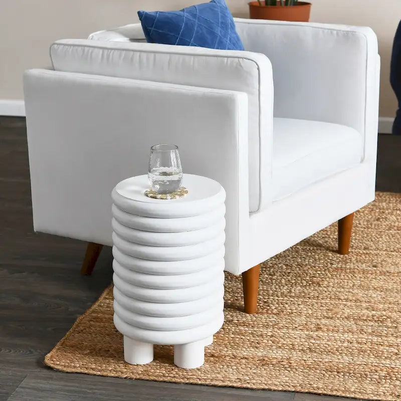 Vintage Solid Wood End Table or Stool