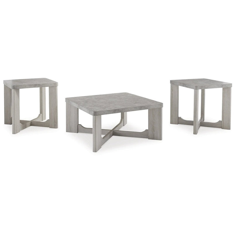 3-Piece Coffee and End Table Set - 35W x 35D x 17H