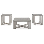 3-Piece Coffee and End Table Set - 35W x 35D x 17H