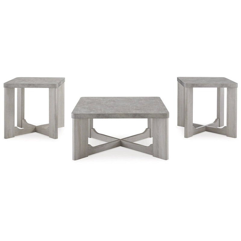 3-Piece Coffee and End Table Set - 35W x 35D x 17H