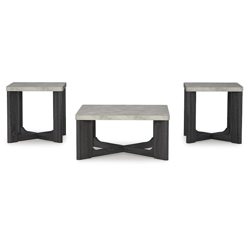 3-Piece Coffee and End Table Set - 35W x 35D x 17H
