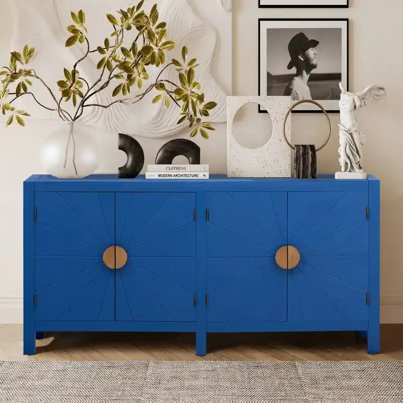 60-Inch Sideboard Cabinet with Adjustable Shelves