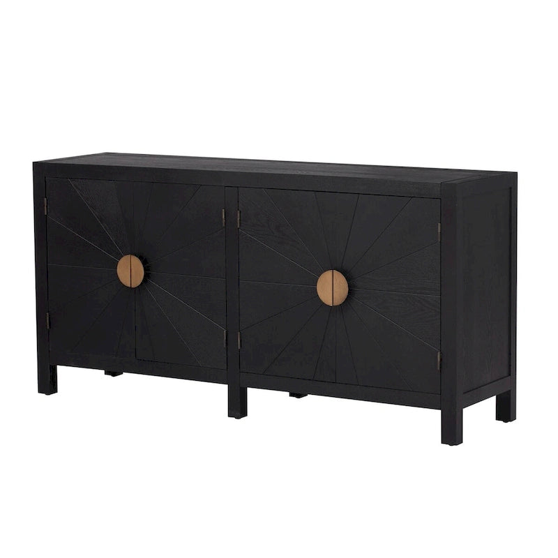 60-Inch Sideboard Cabinet with Adjustable Shelves