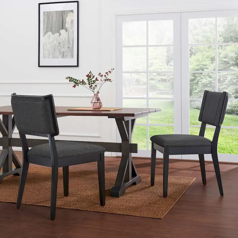 Upholstered Dining Chairs - Set of 2