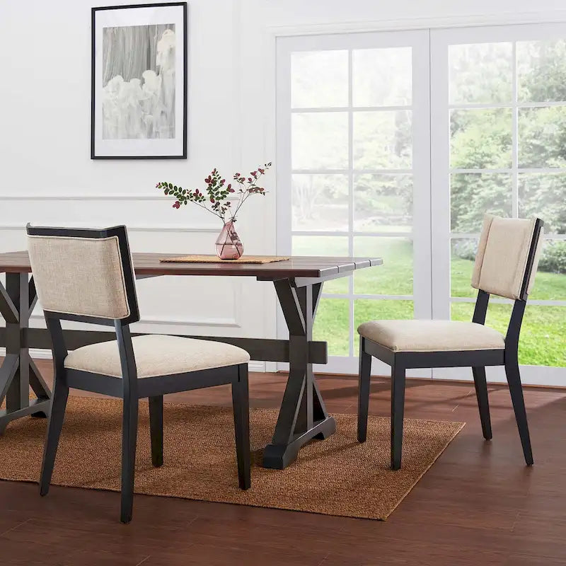 Upholstered Dining Chairs - Set of 2