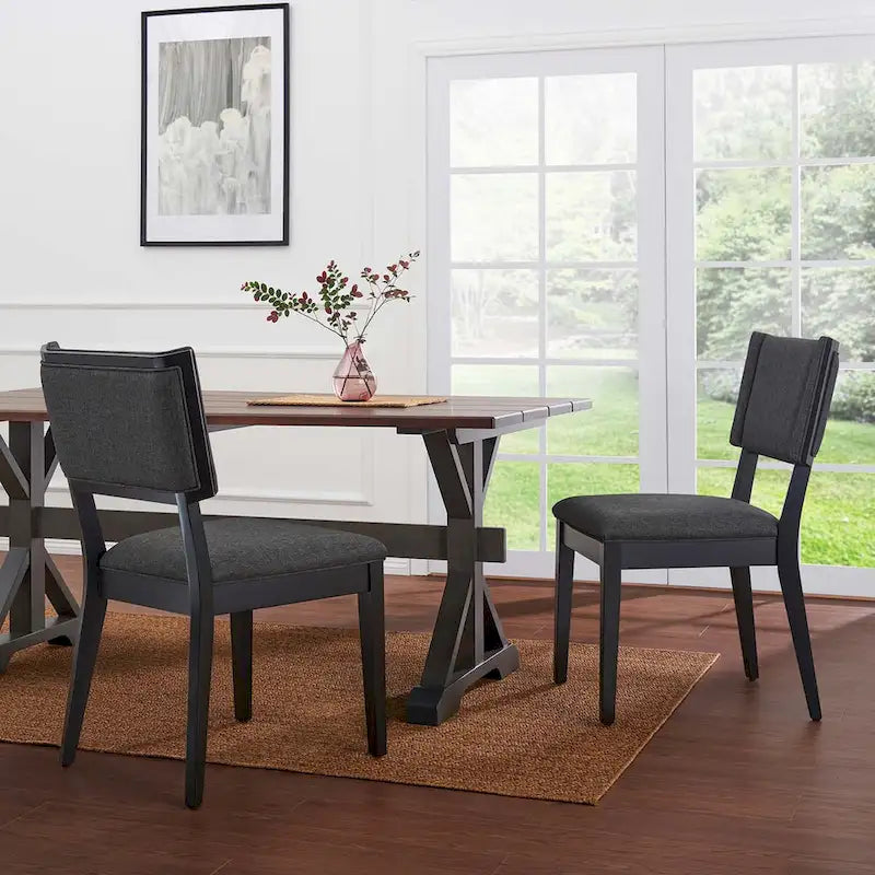 Upholstered Dining Chairs - Set of 2