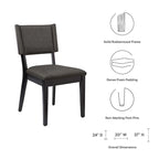 Upholstered Dining Chairs - Set of 2
