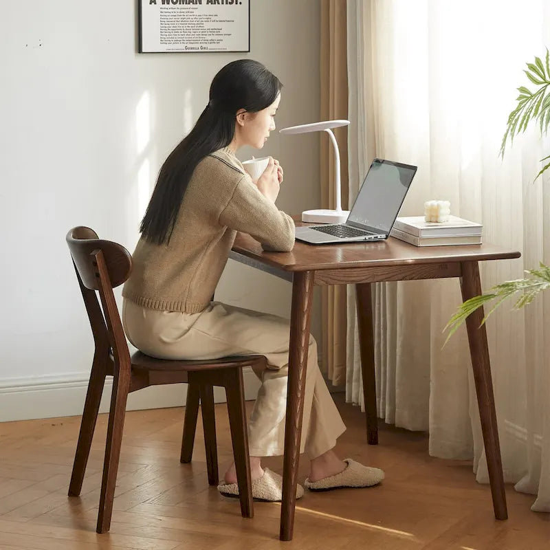 Solid Oak Wood Dining Chair