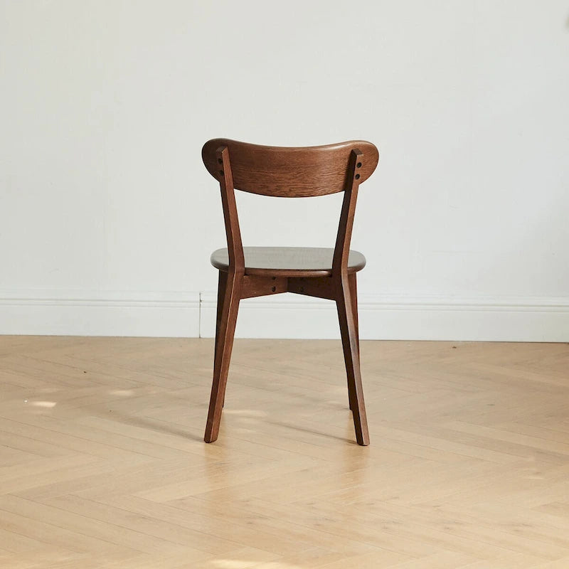 Solid Oak Wood Dining Chair